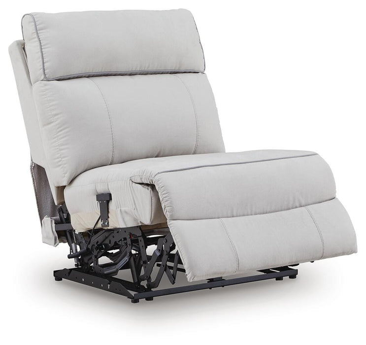 Social Pointe Reclining Sectional with Storage Consoles - Furniture Source (IA) 