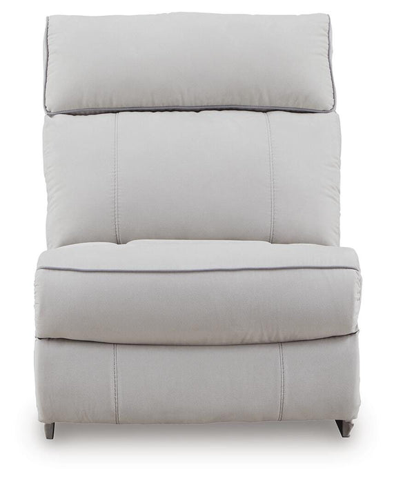 Social Pointe Reclining Sectional with Storage Consoles - Furniture Source (IA) 