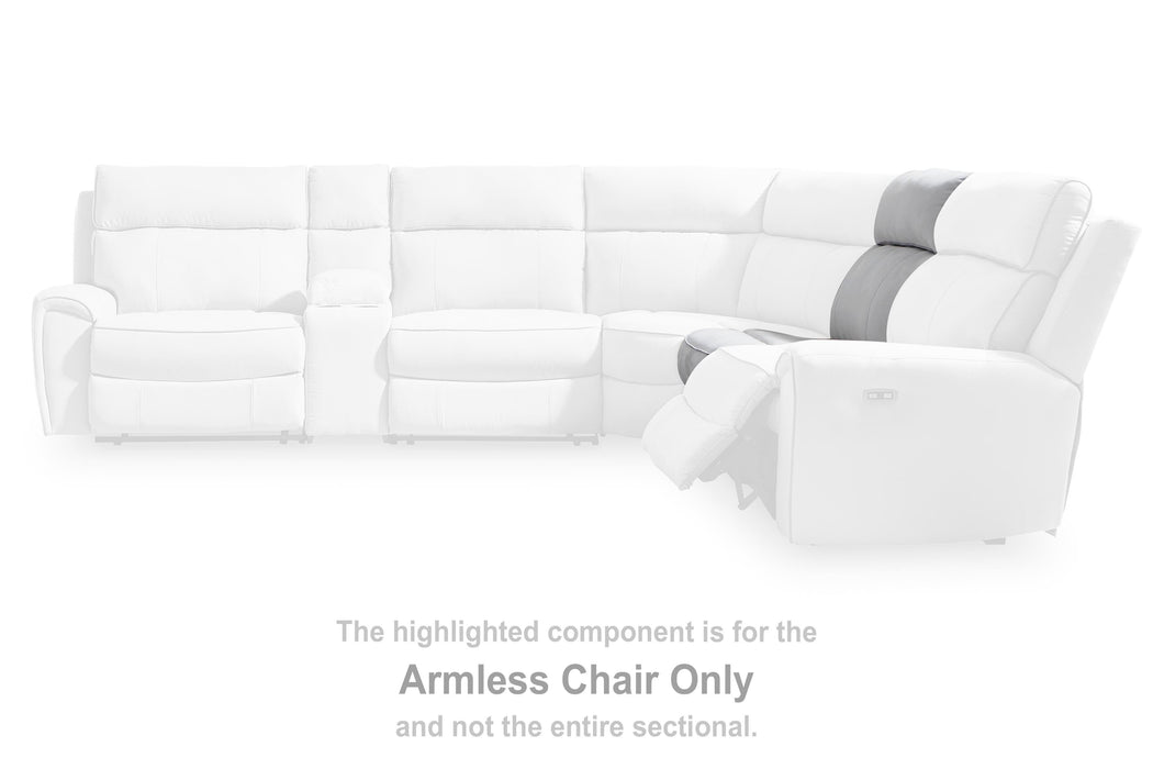 Social Pointe Reclining Sectional with Storage Consoles - Furniture Source (IA) 