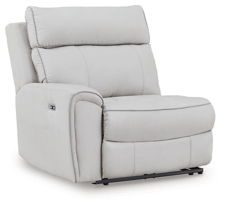 Social Pointe Reclining Sectional with Storage Consoles - Furniture Source (IA) 