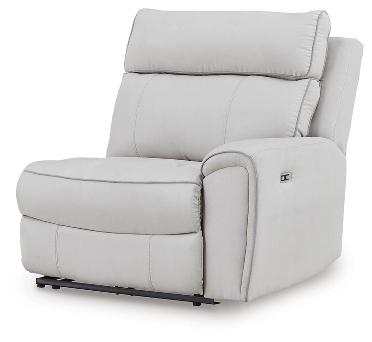 Social Pointe Reclining Sectional with Storage Consoles - Furniture Source (IA) 