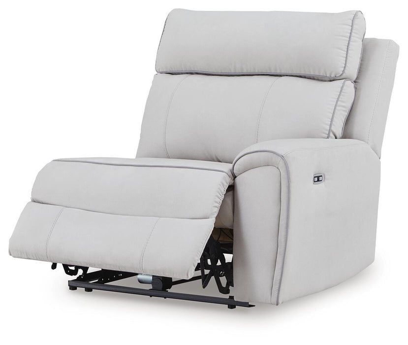 Social Pointe Reclining Sectional with Storage Consoles - Furniture Source (IA) 