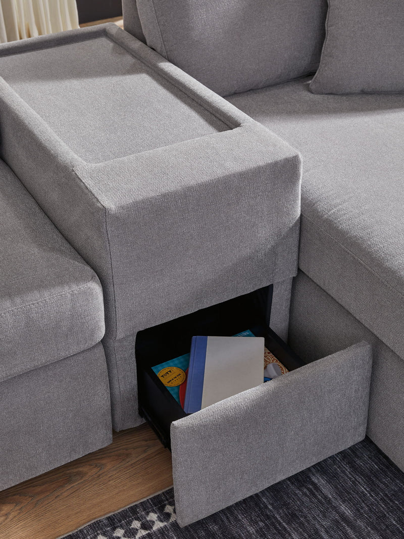 Modmax - Sectional - Granite