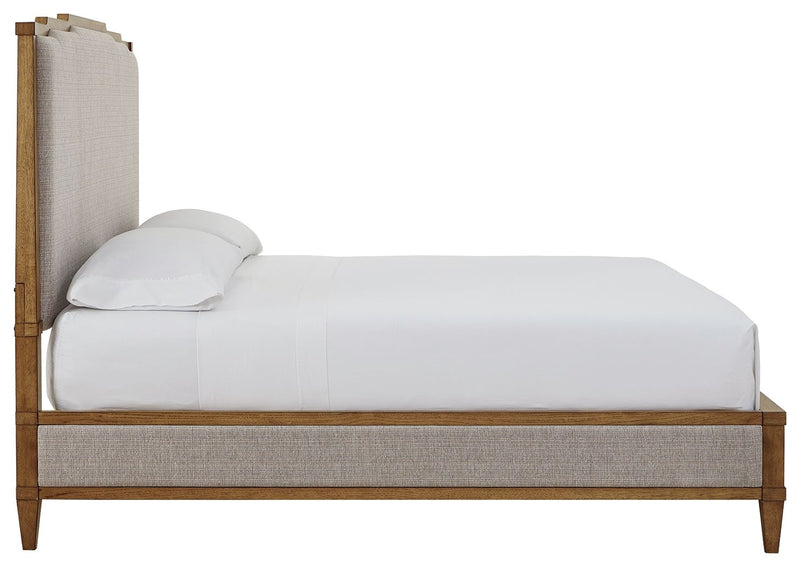 Sharlance - Upholstered Panel Bed