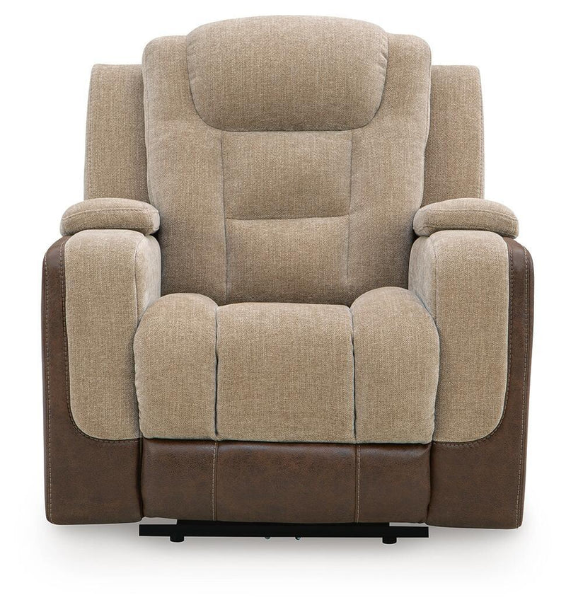 Mixed Motion - Power Recliner With Adjustable Headrest
