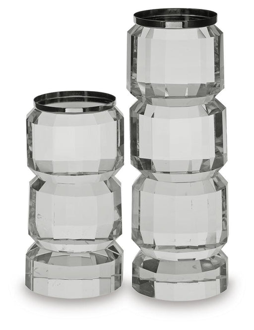 Brentley Candle Holder Set (Set of 2) - Furniture Source (IA) 