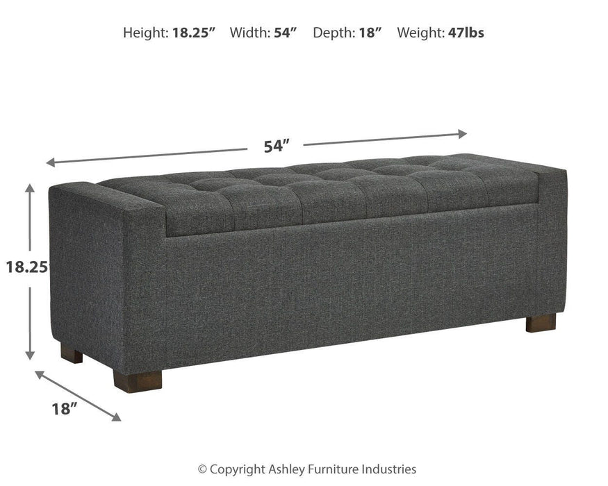 Cortwell Storage Bench - Furniture Source (IA) 
