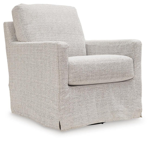 Nenana Next-Gen Nuvella Swivel Glider Accent Chair - Furniture Source (IA) 