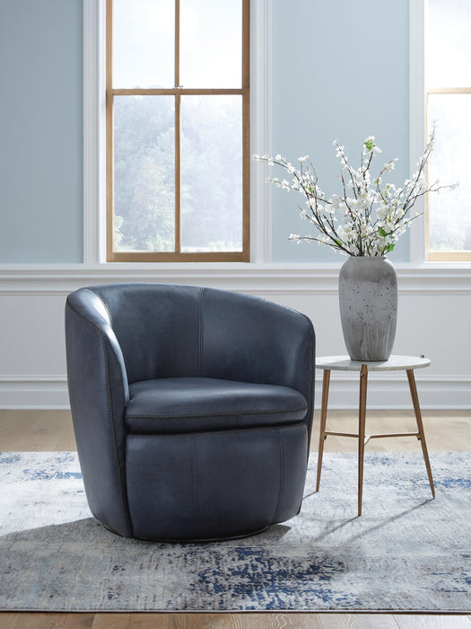Kierreys Swivel Accent Chair - Furniture Source (IA) 
