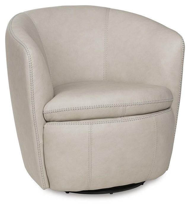 Kierreys Swivel Accent Chair - Furniture Source (IA) 