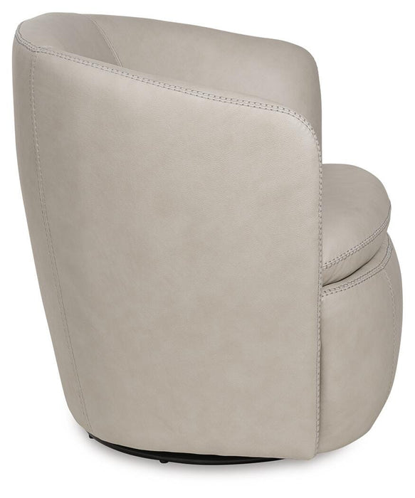 Kierreys Swivel Accent Chair - Furniture Source (IA) 