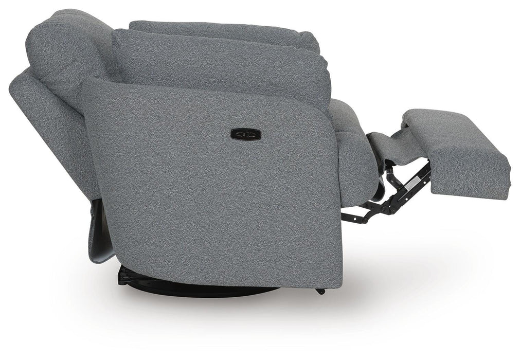 Alainmont Next-Gen Nuvella Swivel Power Recliner - Furniture Source (IA) 