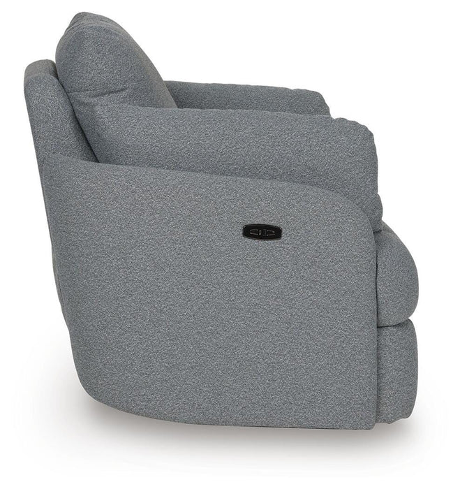 Alainmont Next-Gen Nuvella Swivel Power Recliner - Furniture Source (IA) 