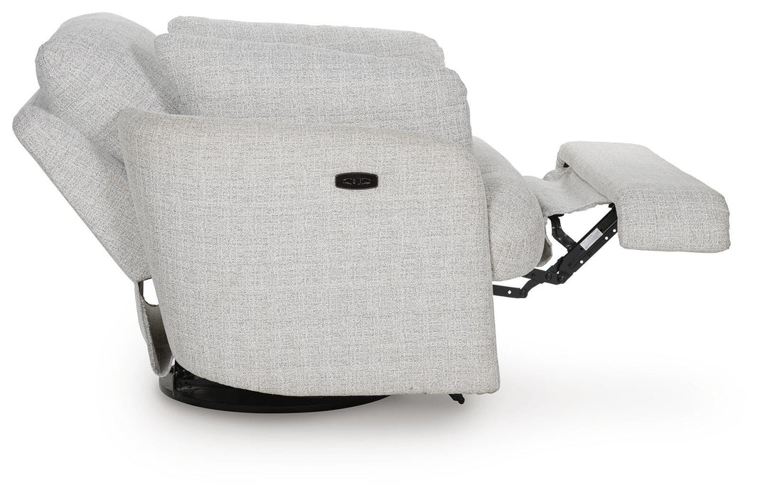 Alainmont Next-Gen Nuvella Swivel Power Recliner - Furniture Source (IA) 