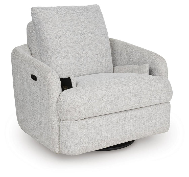 Alainmont Next-Gen Nuvella Swivel Power Recliner - Furniture Source (IA) 