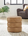 Ummi Swivel Accent Ottoman - Furniture Source (IA) 