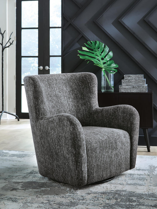 Rowenburg Swivel Glider Accent Chair - Furniture Source (IA) 