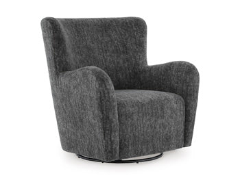 Rowenburg Swivel Glider Accent Chair - Furniture Source (IA) 