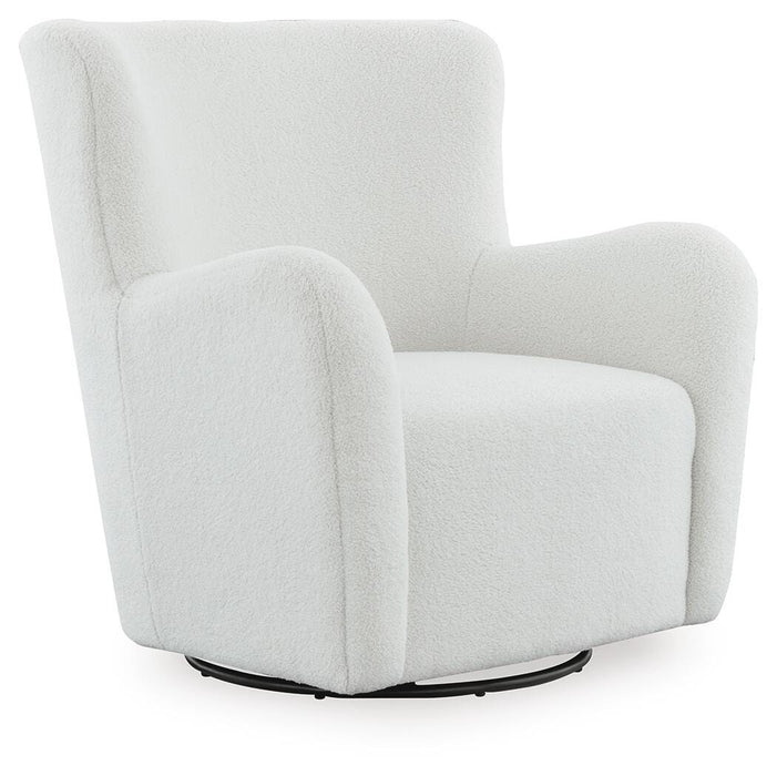 Rowenburg Swivel Glider Accent Chair - Furniture Source (IA) 
