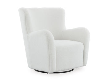 Rowenburg Swivel Glider Accent Chair - Furniture Source (IA) 