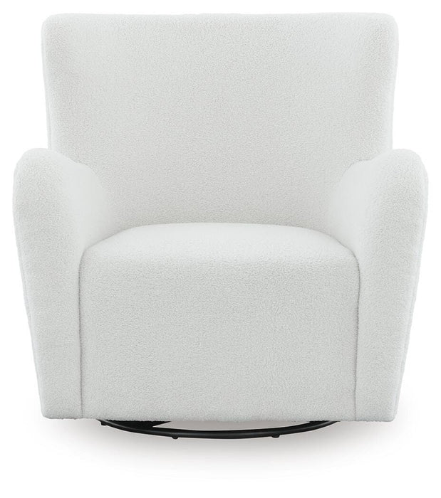 Rowenburg Swivel Glider Accent Chair - Furniture Source (IA) 