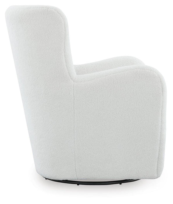 Rowenburg Swivel Glider Accent Chair - Furniture Source (IA) 