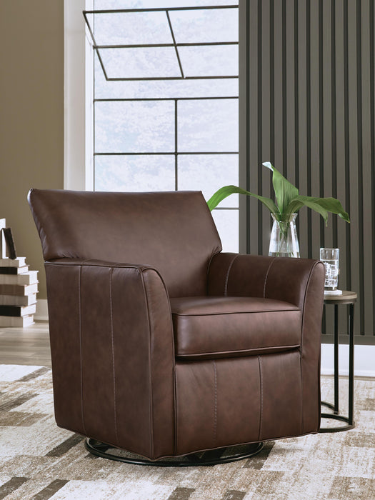 Braydunn Swivel Glider Accent Chair - Furniture Source (IA) 