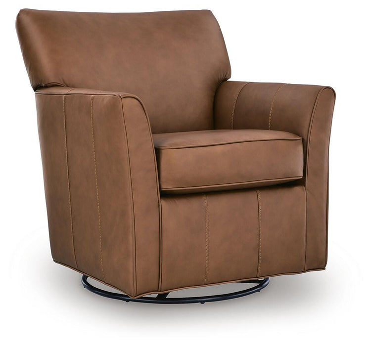 Braydunn Swivel Glider Accent Chair - Furniture Source (IA) 