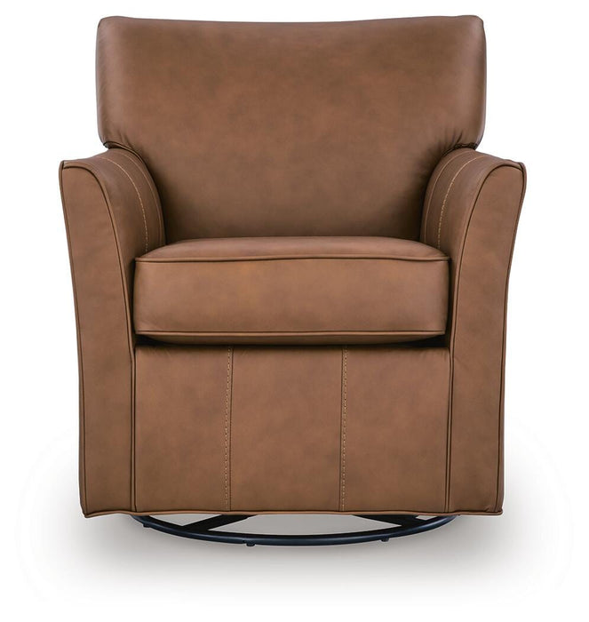 Braydunn Swivel Glider Accent Chair - Furniture Source (IA) 