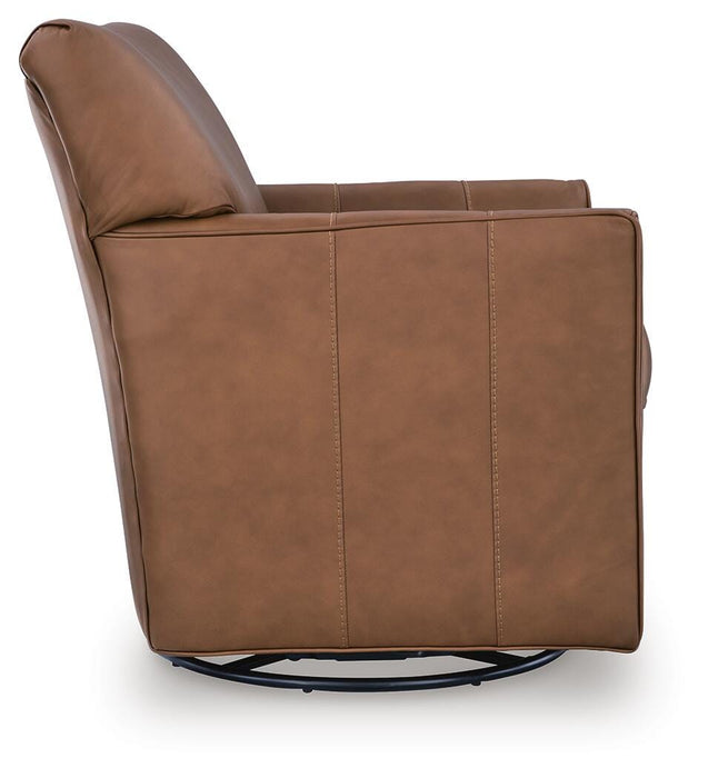 Braydunn Swivel Glider Accent Chair - Furniture Source (IA) 