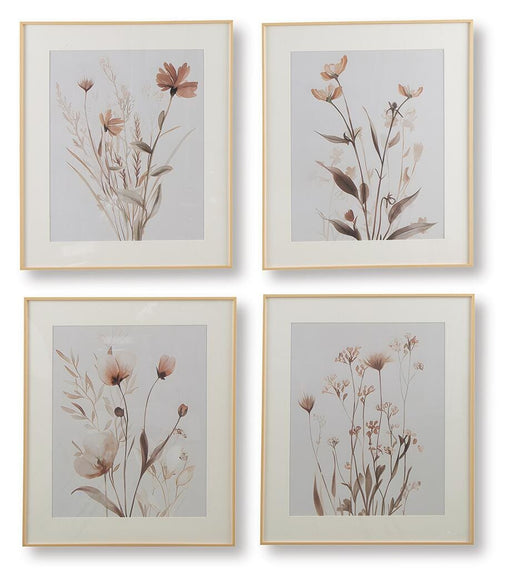 Chettings Wall Art (Set of 4) - Furniture Source (IA) 