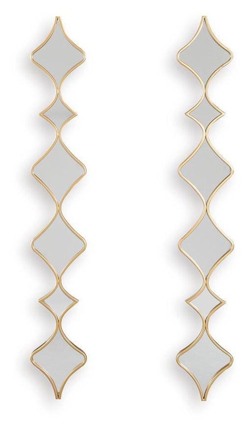 Harriswood Accent Mirror Set (Set of 2) - Furniture Source (IA) 