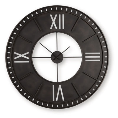 Lytle Wall Clock - Furniture Source (IA) 