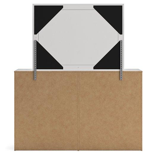 Cayboni Dresser and Mirror - Furniture Source (IA) 