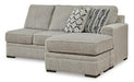 Calnita Sectional with Chaise - Furniture Source (IA) 