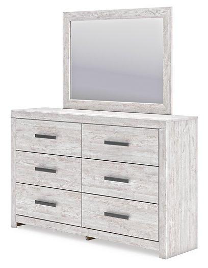 Cayboni Dresser and Mirror - Furniture Source (IA) 