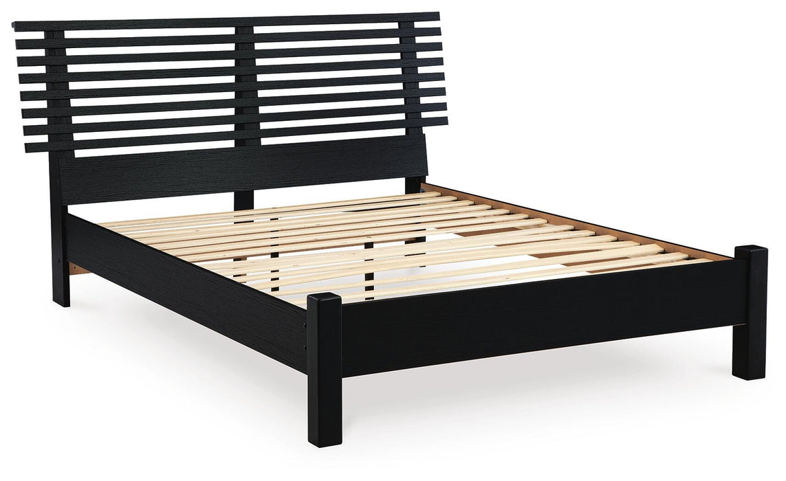 Danziar Queen Slat Bed - Furniture Source (IA) 