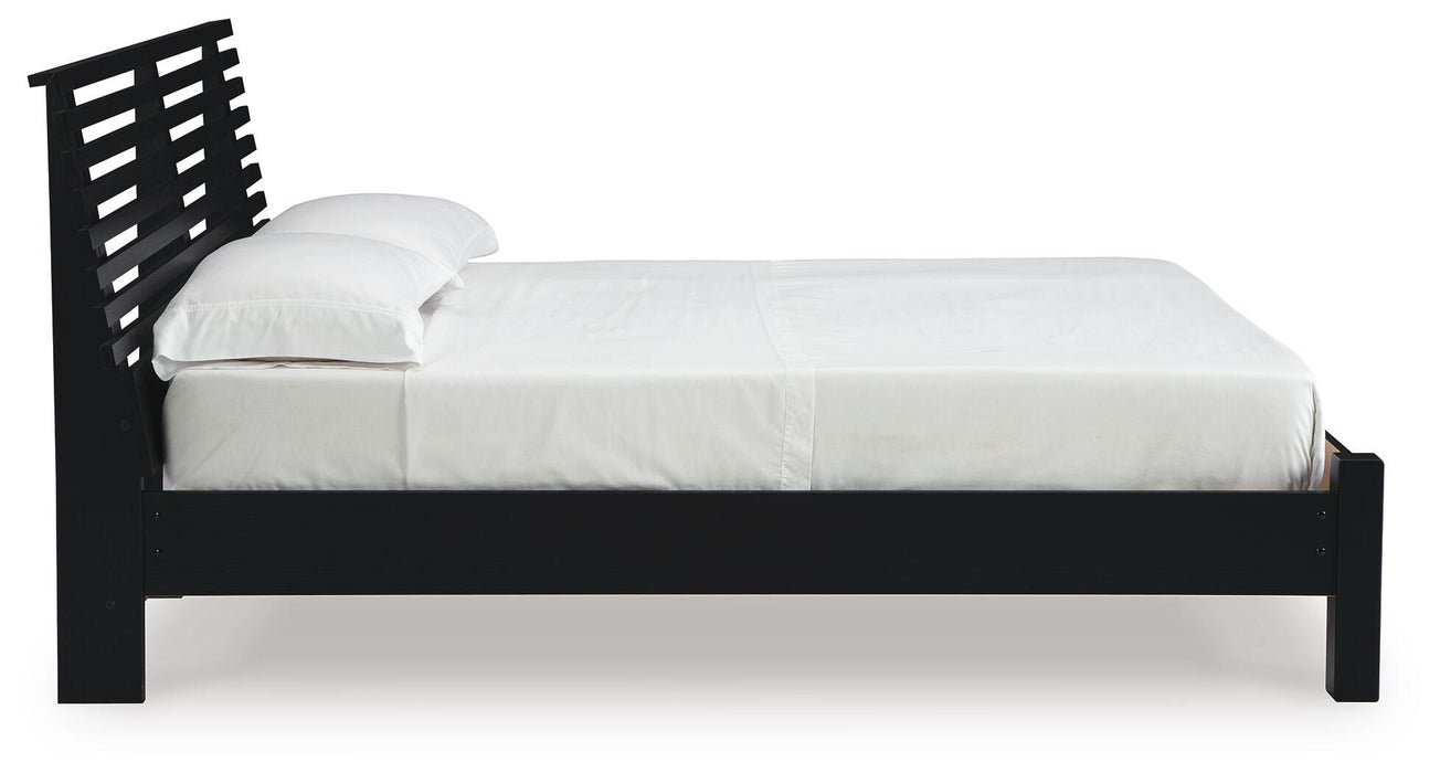 Danziar Queen Slat Bed - Furniture Source (IA) 