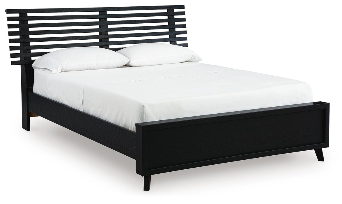 Danziar Queen Slat Bed - Furniture Source (IA) 