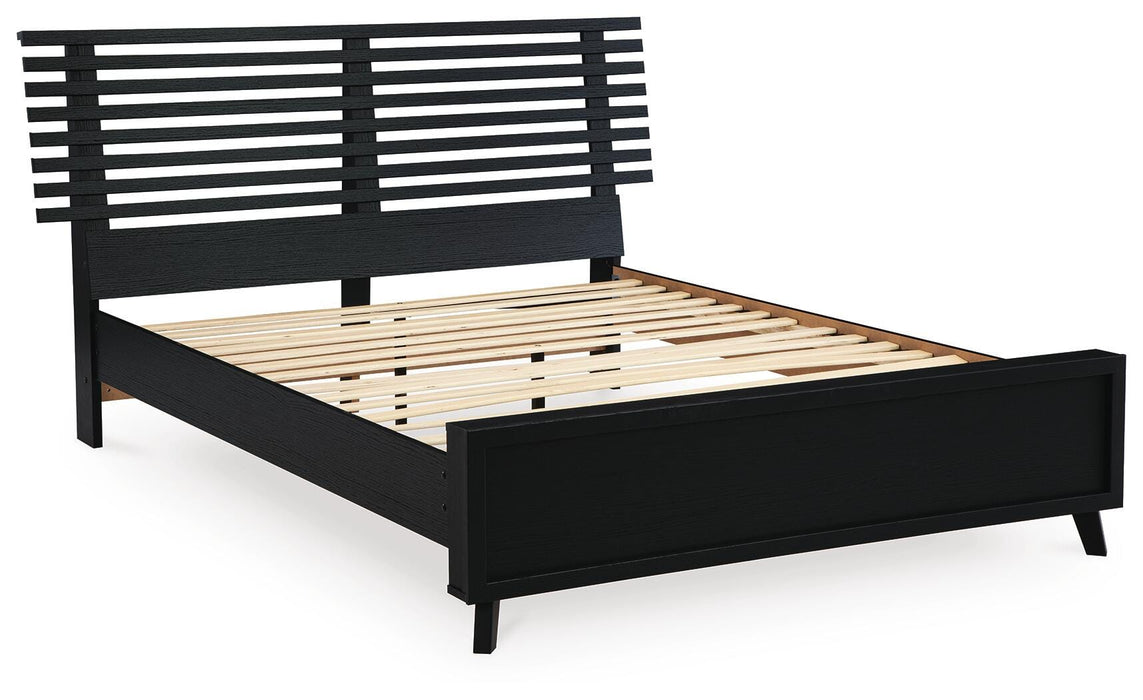 Danziar Queen Slat Bed - Furniture Source (IA) 