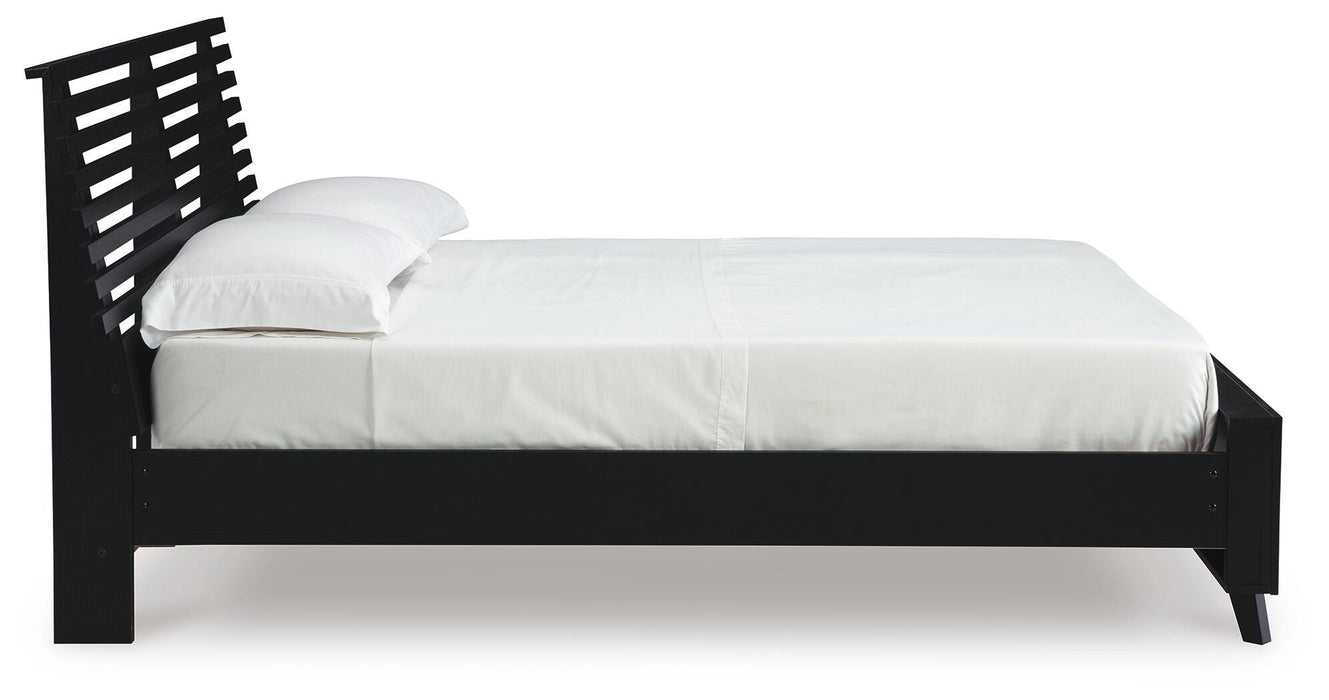 Danziar Queen Slat Bed - Furniture Source (IA) 