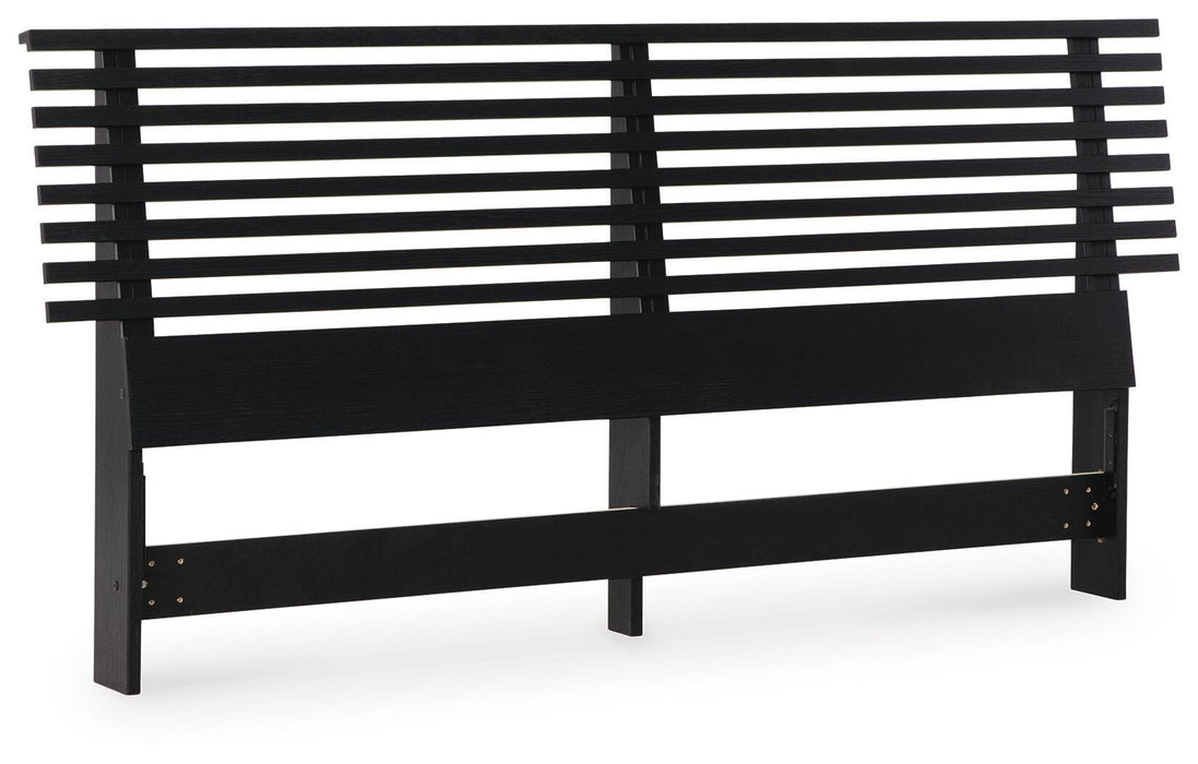 Danziar Queen Slat Bed - Furniture Source (IA) 