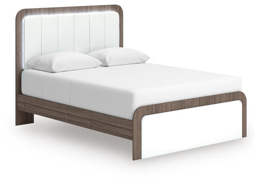 Kendanport Upholstered Bed - Furniture Source (IA) 