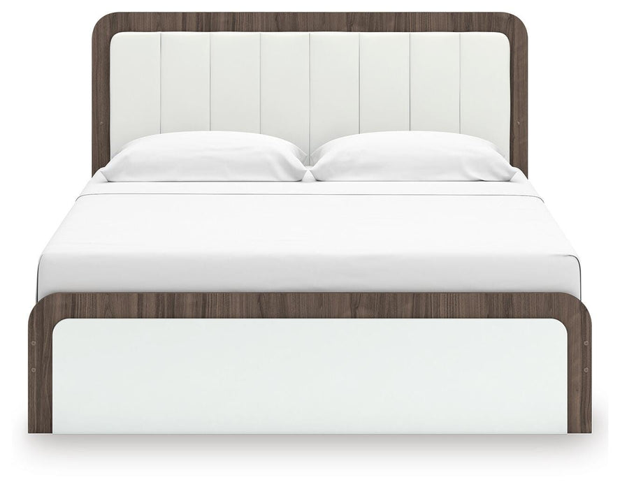 Kendanport Upholstered Bed - Furniture Source (IA) 