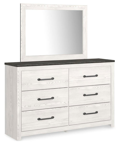 Gerridan Dresser and Mirror - Furniture Source (IA) 
