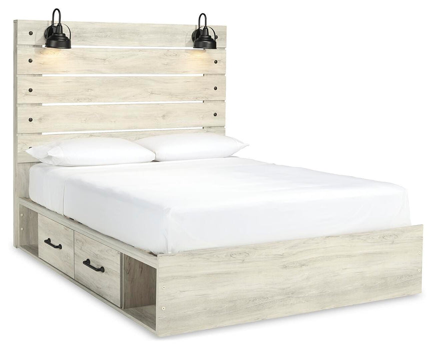 Cambeck Bed with 2 Storage Drawers - Furniture Source (IA) 