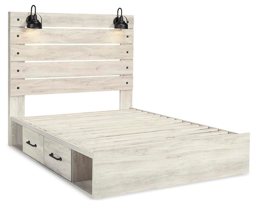 Cambeck Bed with 2 Storage Drawers - Furniture Source (IA) 