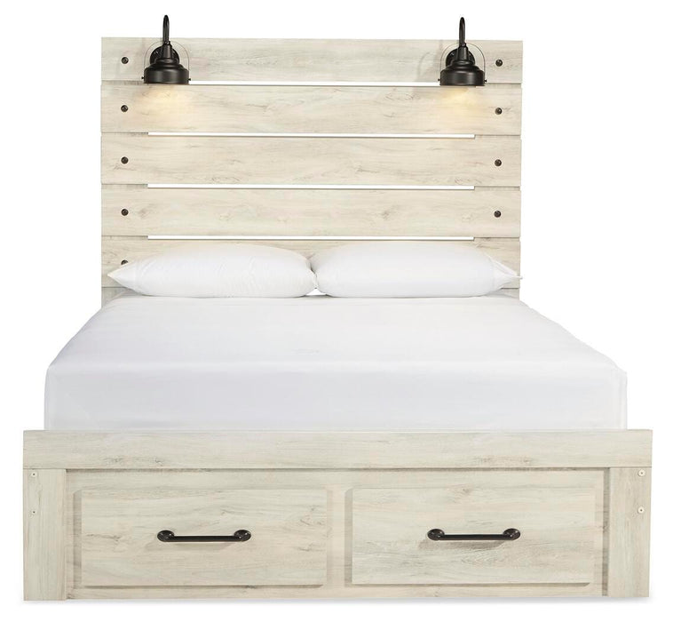 Cambeck Bed with 2 Storage Drawers - Furniture Source (IA) 