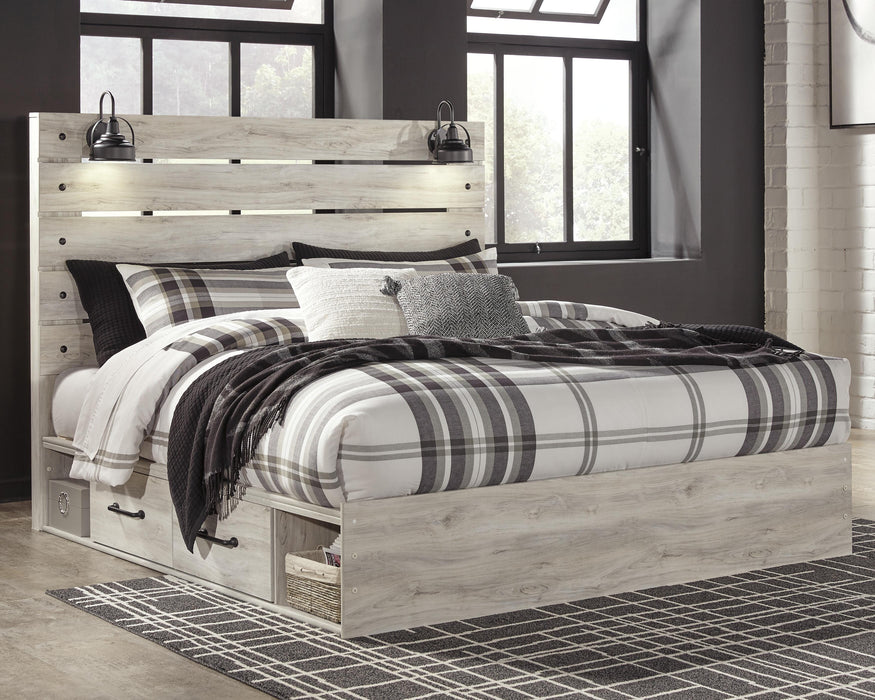 Cambeck Bed with 2 Storage Drawers - Furniture Source (IA) 