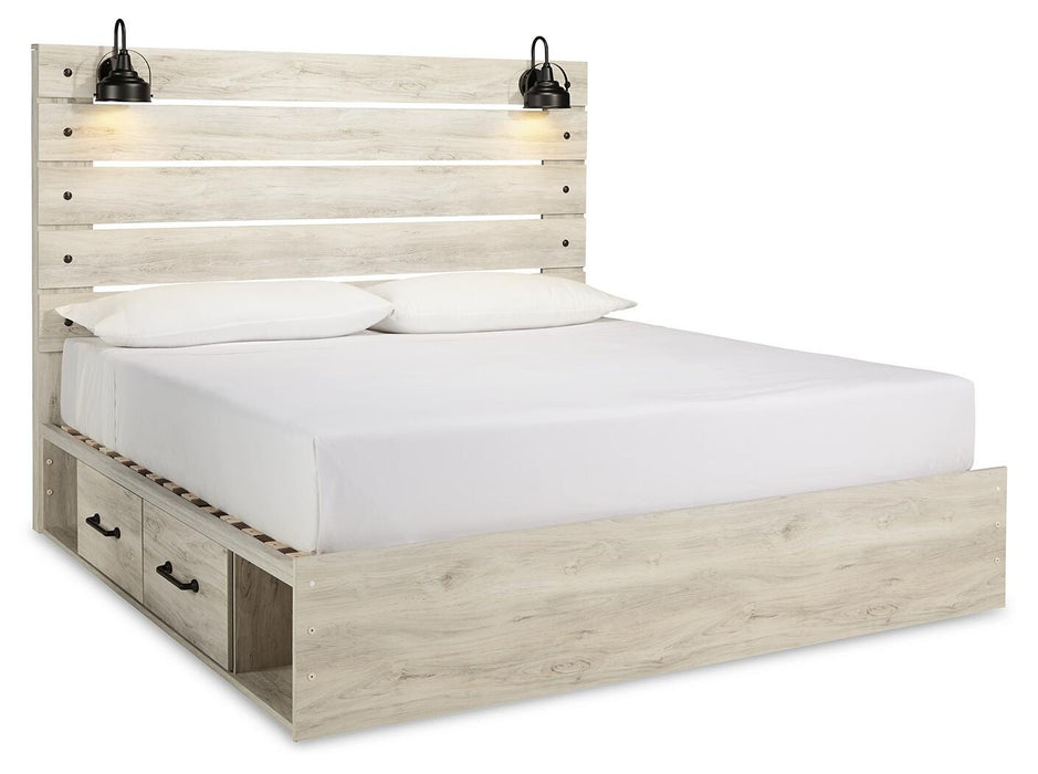 Cambeck Bed with 2 Storage Drawers - Furniture Source (IA) 